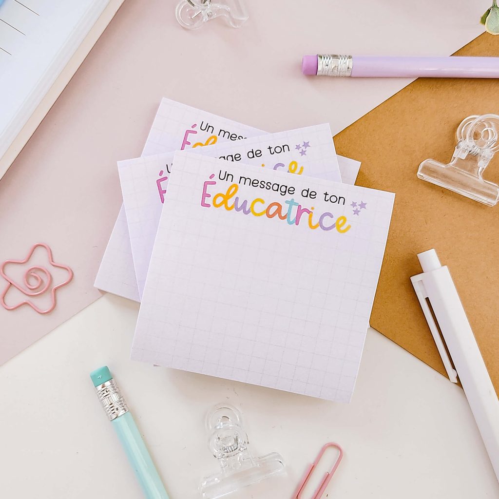 Message de ton éducatrice