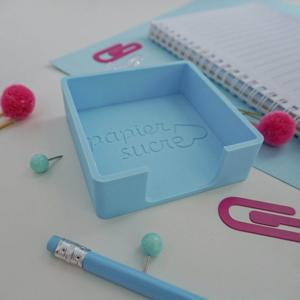 Support à post-it pastel ice