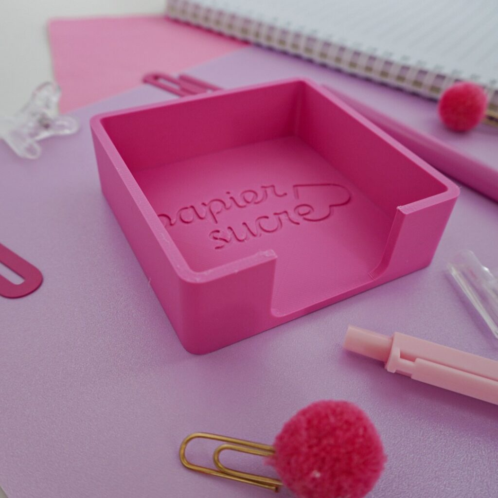 Support à post-it Pink lotus