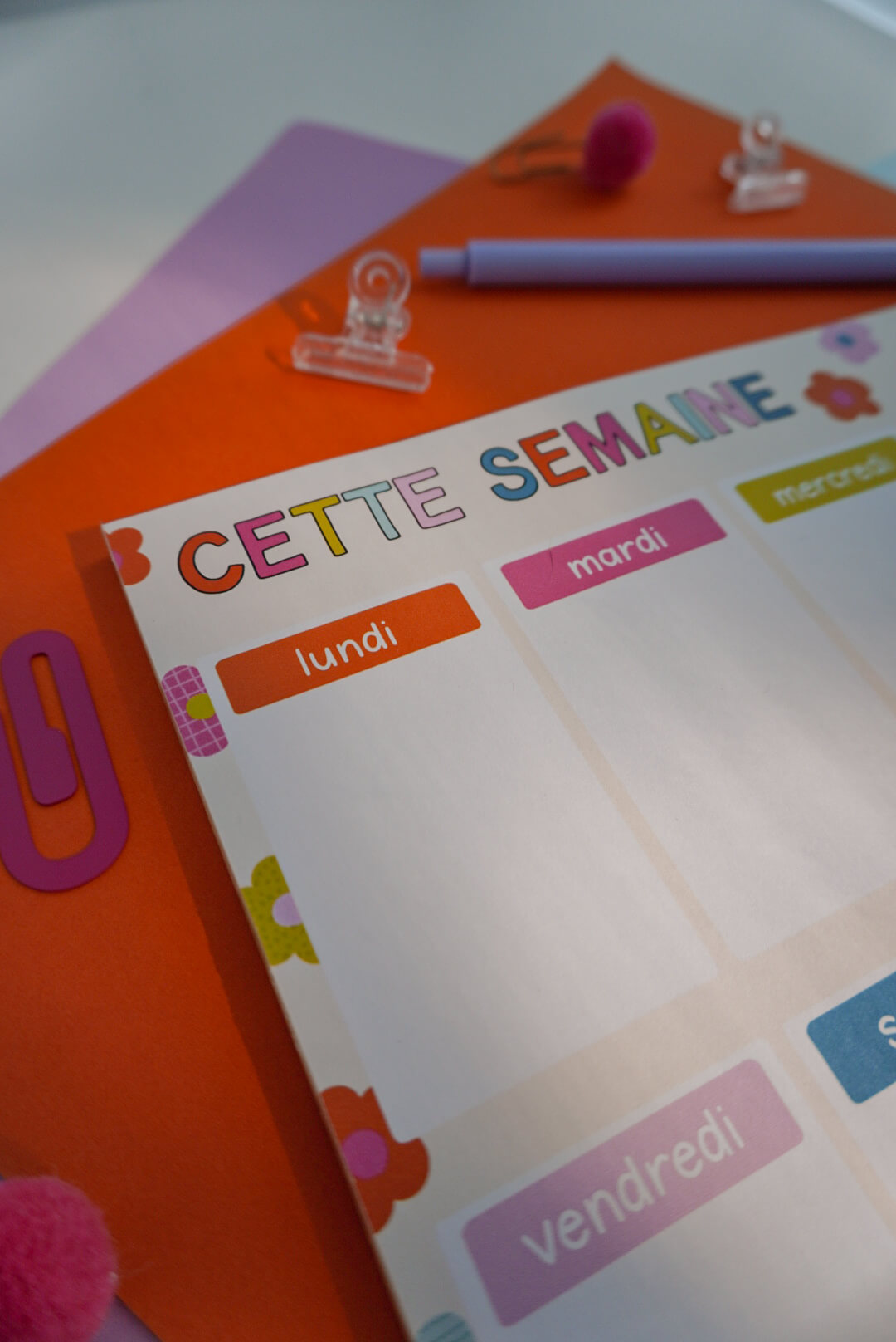 Semainier coloré – Image 2